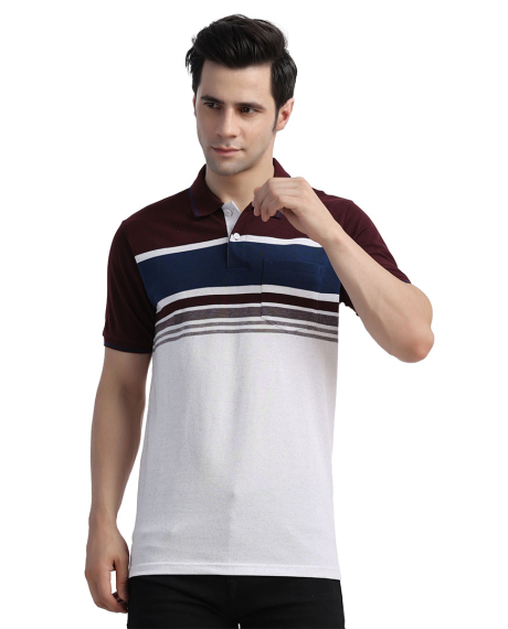 Stylox Men Polo Collar Slim Fit T-shirt 70095