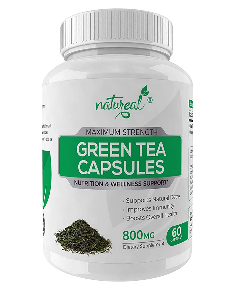 Natureal Green Tea Extract Capsules for Weight Loss