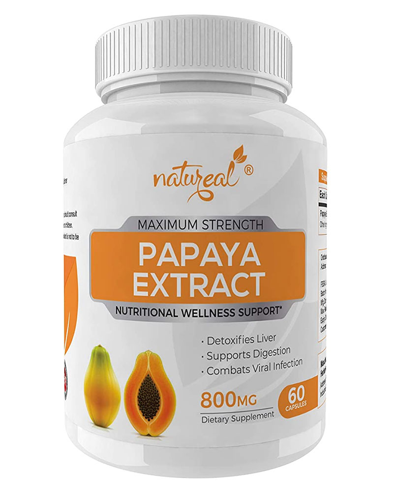 Natureal Papaya Extract Capsules for Boosting Immunity