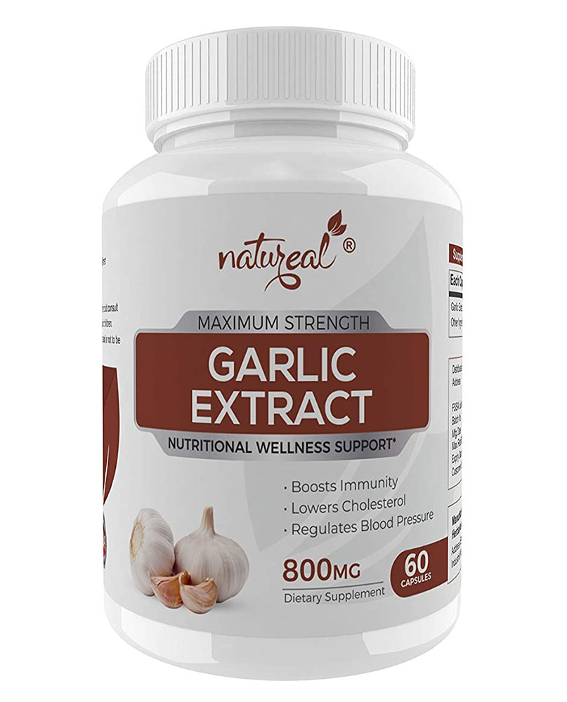 Natureal Garlic Extract Capsules for Immunity & Cardiac Wellness