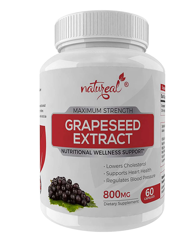 Natureal Grape Seed Capsules For Overall Wellness & Immunity