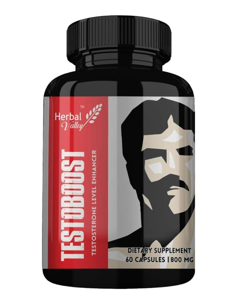 HerbalValley Testoboost Capsules | Herbal Supplement for Gym & Energy Booster | Pack of 1