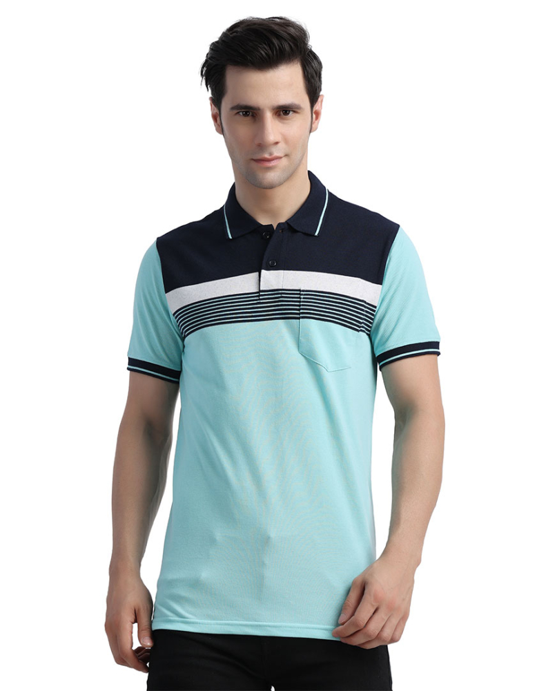 Stylox Men Polo Collar Slim Fit T-shirt 70119