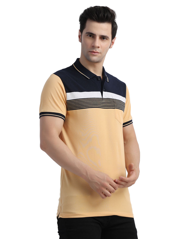 Stylox Men Polo Collar Slim Fit T-shirt 70118