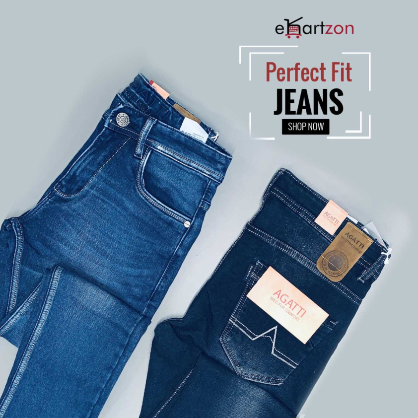 The Ultimate Jeans Combo by AGATTI (Buy 1 Get 1 Free)