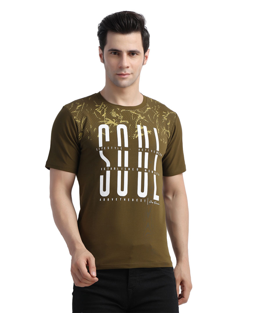 Stylox Men Round Neck T-Shirt 67165