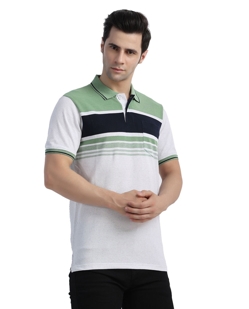 Stylox Men Polo Collar Slim Fit T-shirt 70093