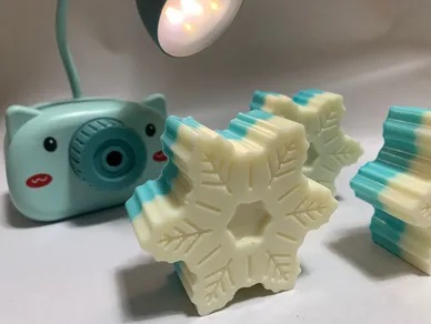 Milky Snowflake Soap