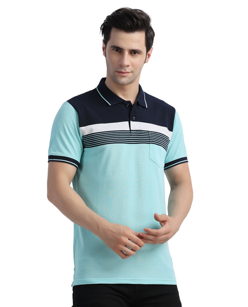 Stylox Men Polo Collar Slim Fit T-shirts 70119