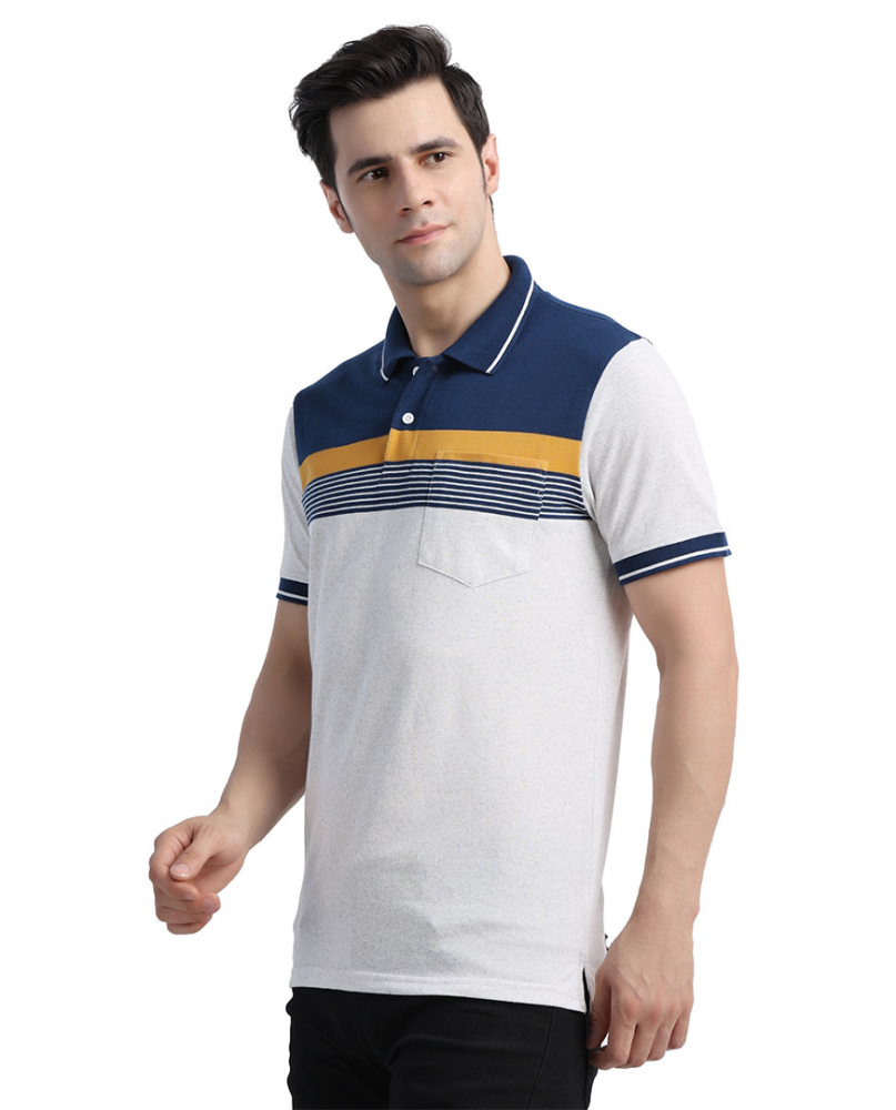 Stylox Men Polo Collar Slim Fit T-shirt 70117