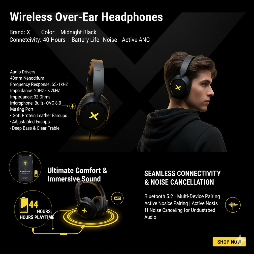 Xonic Aura Headphones